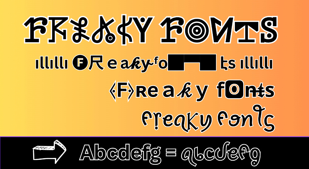 Freaky Fonts Generator Preview